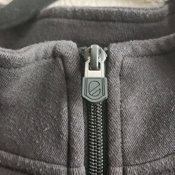 Extracurricular Pullover Sweater Mens XL Half Zip Organic Cotton Patch - Picture 4 of 11